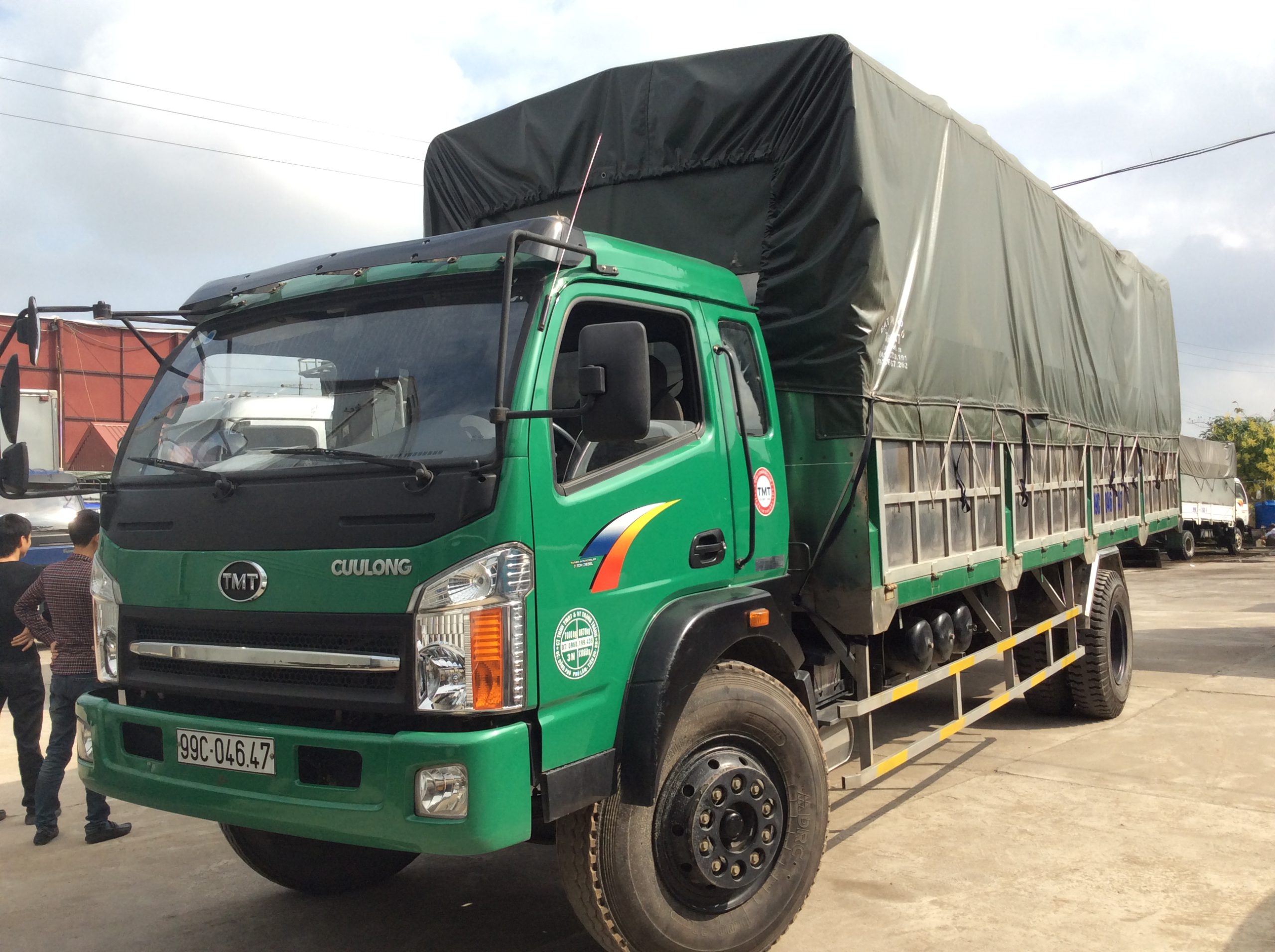 Kích thước xe tải 1 tấn, 1.25 tấn, 2.5 tấn, 3.5 tấn